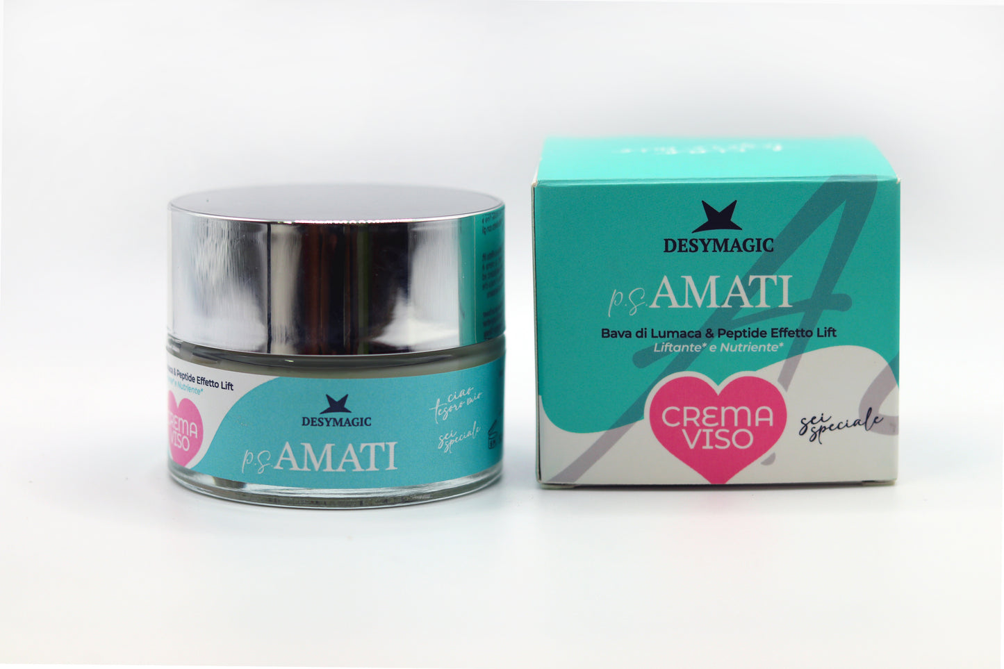 Crema Viso AMATI Rivitalizzante a Base di Peptide-19 e Fico d'India Siciliano